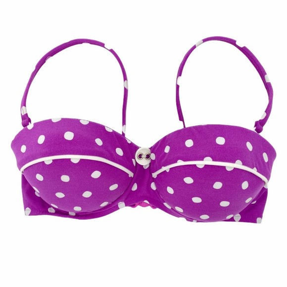 Seafolly Australia La Vita Bustier Orchid Purple - Picture 12 of 12